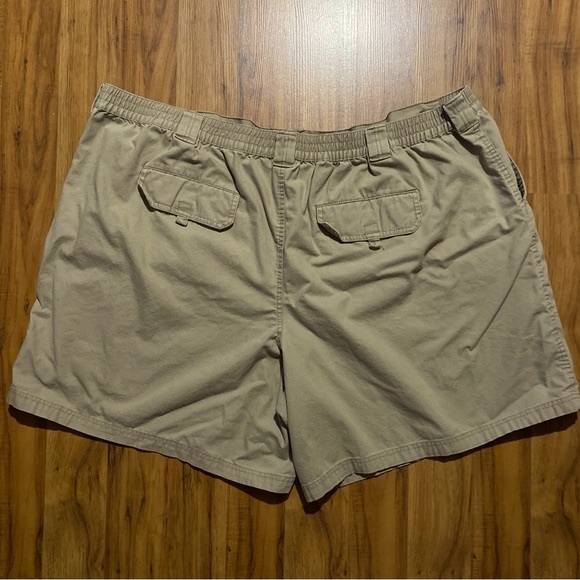 Basic Edition Men’s Cotton Cargo Shorts Size XXXXL - Picture 4 of 12